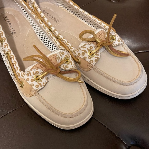 Sperry Shoes - Like new | Sperry boat shoes  | Anchor print